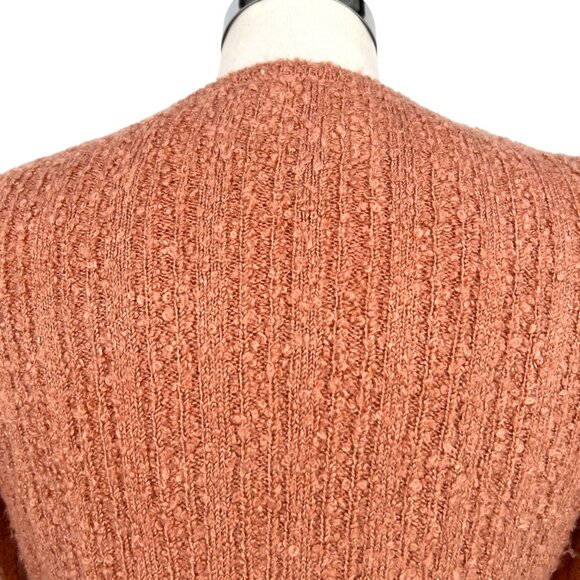 Le Lis Collection Textured Wrap Sweater Pink Size Medium - Picture 7 of 11